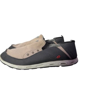 Columbia PFG Bahama Vest Boat Shoes Canvas Men Size 12 Slip On Outdoor Deck - Picture 1 of 11