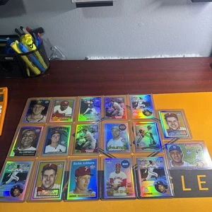 17 Card 2002 Topps Reserve Archives Refractor Lot - Picture 1 of 16