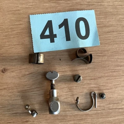 Singer Vintage 201k Sewing Machine needle clamp & Thread Cutter thread guide - Image 1 of 4