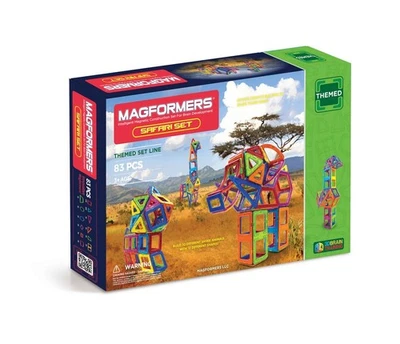 MAGFORMERS Safari 83pc Set 63105 - Image 1 of 4