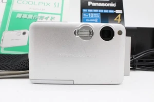 【Exc⁺4】NIKON Coolpix S1 5.1 MP with 3x optical zoom - Silver From Japan - Picture 1 of 11