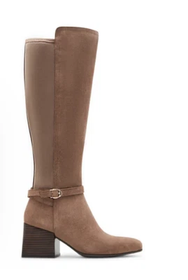 Botas altas de gamuza marrón impermeables Blondo Twyla talla 8 Foto 1 de 4