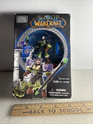 Mega Bloks World Of Warcraft Night Elf Druid Ironoak New In Sealed Box 2012 - Image 1 of 4