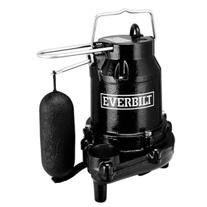 Everbilt 3/4 HP Pro Snap Action Submersible Cast Iron Sump Pump HDS75 - Picture 1 of 1