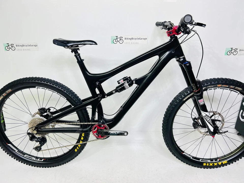 Bicicleta de montaña Santa Cruz Nomad C de fibra de carbono usada-2015, XL Foto 1 de 4