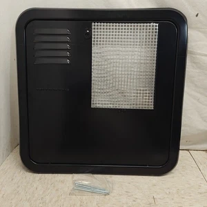 *Scratched* Suburban 10 12 16 Gallon Water Heater Flush Mount Access Door Black - Picture 1 of 9