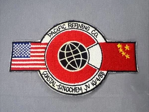 Vintage Pacific Refining Co Coastal Sinochem Patch 1988 Colorado China 4,25" - Bild 1 von 3
