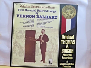 Vernon Dalhart, The First RECORDED RAILROAD SONGS MARK 56 LP # 794 NEAR MINT - Picture 1 of 3