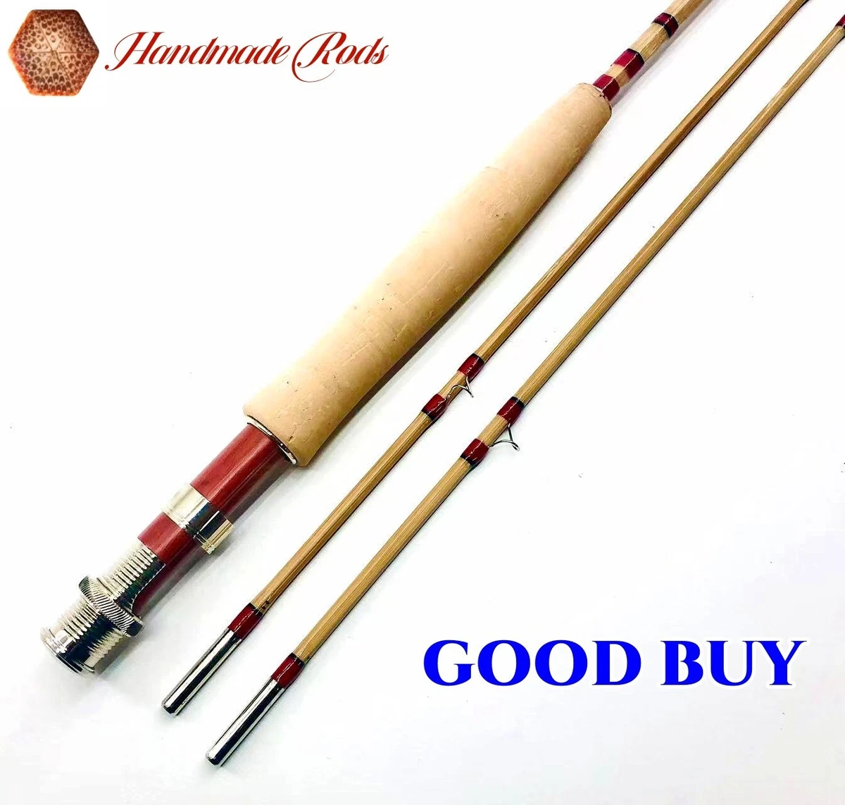 Bamboo 7 ft 6 Inch 2 Pieces Fly Fishing Rods for sale | eBay