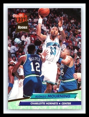 1992-93 Fleer Ultra - Alonzo Mourning #234 (RC) - Image 1 of 2