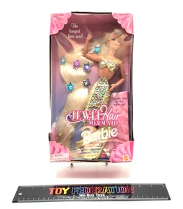 Mattel 1995 JEWEL HAIR MERMAID BARBIE #14586 - Picture 1 of 8