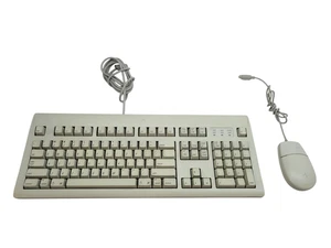 Apple Design Keyboard M2980 & Desktop Bus Mouse II M2706 % - Zdjęcie 1 z 2