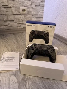 Sony PS5 Wireless DualSense Controller - PlayStation 5 - Grau Camouflage - Top - Bild 1 von 5