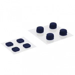 Schraubenschutz Für Nintendo New 3DS XL Gummi Kleber Verzierungs Blau - Bild 1 von 1