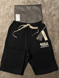 NEW Fear of God NBA Essentials Black Sweatpants Size Small 100% Authentic ✅ - Picture 1 of 10