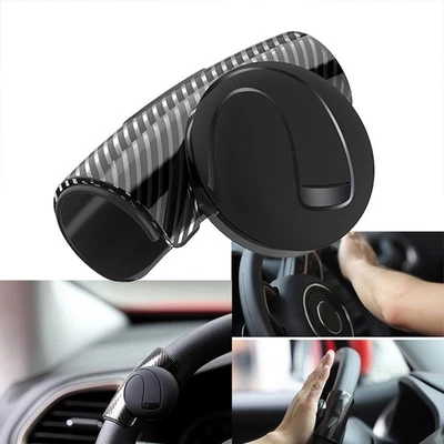 Car Steering Wheel Spinner Knob Auxiliary Booster Aid Control Handle Grip Black - Image 1 of 4