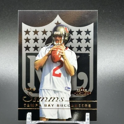 2003 Fleer Mystique Chris Simms #'d /699 #90 Rookie RC - Image 1 of 3