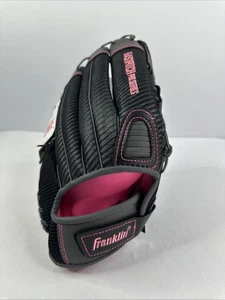 Neu mit Etikett Franklin Pro Series 13" Fastpitch Handschuh schwarz pink Rechtshand Überwurf - Bild 1 von 4