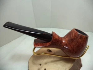 PIPE PFEIFE NERONE BRIAR RADICA SMOOTH FINISH STAND UP MADE IN ITALY 9 NEW - Picture 1 of 7