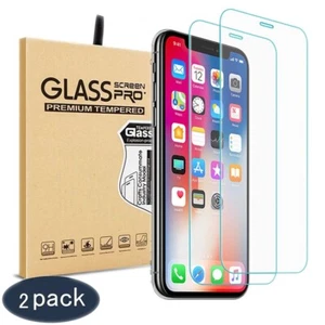 Protector de pantalla para Apple iPhone X y Xs - vidrio templado 100% genuino - Imagen 1 de 1