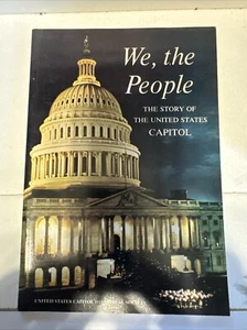 1964 "We, The People: The Story Of The United States Capitol" Nat Geo Book SC GD - Picture 1 of 4