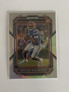 Anthony Richardson SILVER PRIZM RC - 2023 Panini NFL Prizm Draft Picks No. 104