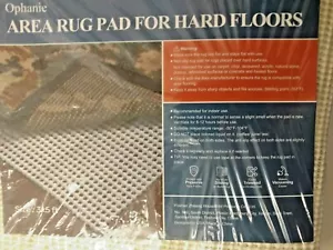 Non Slip Area Rug Pad Gripper Any Hard Surface Floors Protect Carpet - Picture 1 of 3