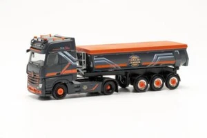 Herpa LKW MB Actros 18 Giga Rundmulden-Sz Jack Janssen 314565 - Bild 1 von 1