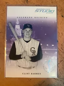 2005 Donruss Studio Proofs (Ser #'d/100) - #97 Clint Barmes - Picture 1 of 1