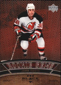 2006-07 (DEVILS) Black Diamond Ruby #161A John Oduya/100