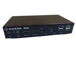 Black Box KVD200-2H 4K HDMI USB KVM Switch Spares or Repair - Picture 1 of 2