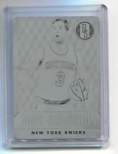 2015-16 Panini Gold Standard - JOSE CALDERON - Printing Plate 1 of 1 - SPAIN - Picture 1 of 1