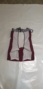 NWT!! MEN'S UNDER ARMOUR MPZ HEAT GEAR PADDED COMPRESSION SHORTS MAROON XL - Picture 1 of 7