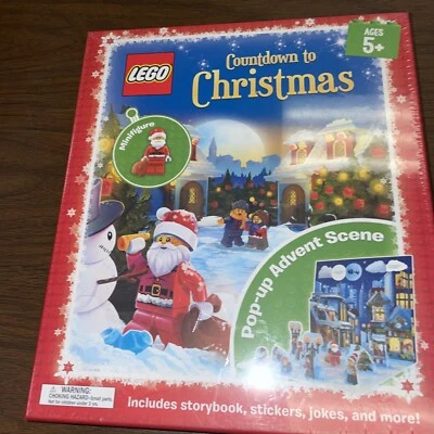 Lego Countdown To Christmas Pop Up Advent Calendar With Lego Santa NEW Sealed - Image 1 of 4
