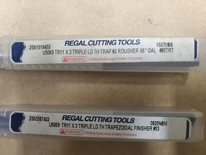 TR11 x 3 Triple Lead, 7H, Trap #2 Rougher and Finisher Set, NEW - Picture 1 of 6