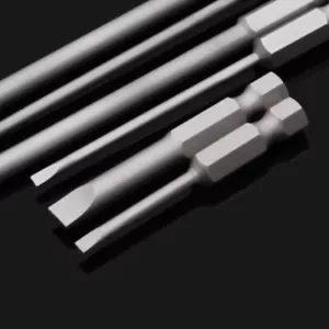 Flach Schlitz Schraubendreher Bits Magnet Lang Bohrmaschine 50mm-150mm Neu - Bild 1 von 6