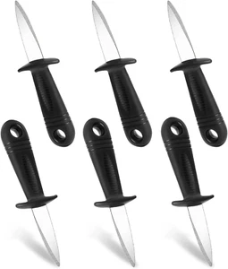 6Pcs Oyster Shucking Knife, Stainless Steel Oyster Knife, Shucking Oysters, Oyst - Picture 1 of 12