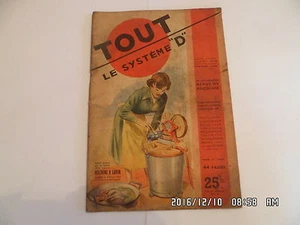 SYSTEM D NR. 49 01/1950 WASCHMASCHINE PERISKOP REPARATUR BODEN D38 - Bild 1 von 1