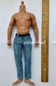 1/6 Maßstab klassische blaue Jeans für 12 Zoll männliche Actionfigur Worldbox ZY TOYS - Bild 1 von 2