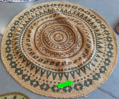 Alfombra de hilo roto AQUA NATURAL 5'-0" X 5'-0", precio reducido 1172769246 NF802A-5R Foto 1 de 4