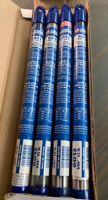 CAMPBELL HAUSFELD 5/64" Welding Rods - 1/2 lb, No. 6013 - Qty. 4 x 27 rods - NEW - Image 1 of 3