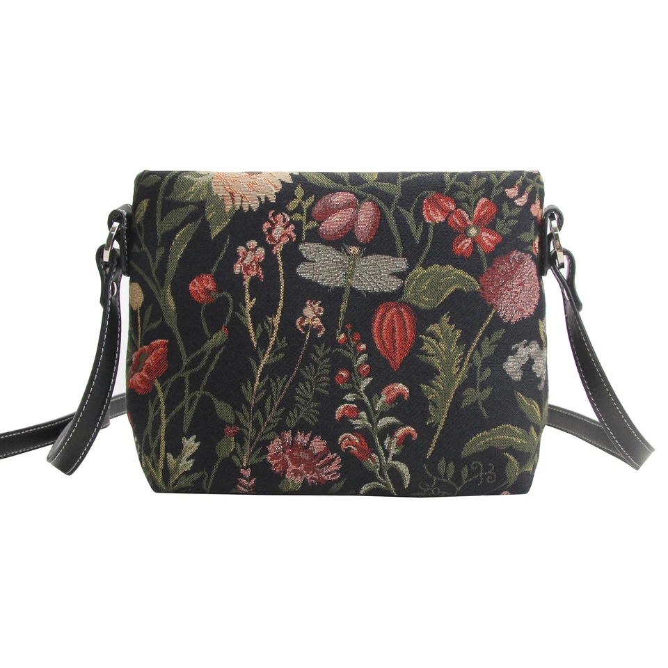 Signare Tapestry Floral Design Crossbody Bag Purse Shoulder Handbag - Image 1 of 1