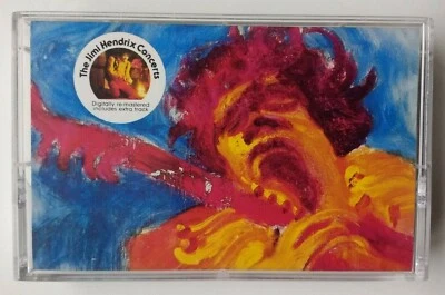 THE JIMI HENDRIX CONCERTS CASSETTE TAPE 1989 Castle Communications CCSMC 235 EX  - Image 1 of 4
