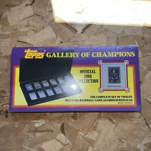 Topps Gallery of Champions 1988 Baseball Cards - Sealed Aluminum-Complete Set - Picture 1 of 6