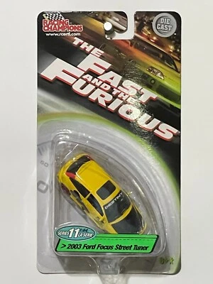 Racing Champions Fast & Furious SVT Ford Focus Street Tuner - RARE - Image 1 of 4