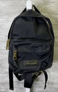 MARC JACOBS - Mini Backpack Nylon Black 10 Inch - Picture 1 of 10