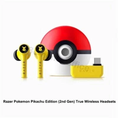 Auriculares Razer X Pokémon Edición Pikachu HyperSpeed True Wireless Bluetooth Gen 2 Foto 1 de 4