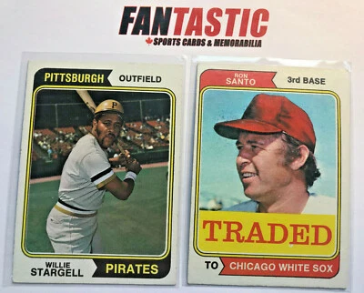 1974 Topps Baseball Card YOU PICK  #1 to 250 - Finish Your Team Set! - Image 1 of 2