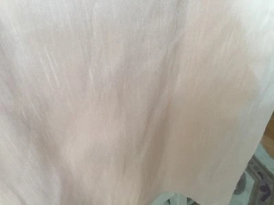  22 Yds Of peachy/pink Silk/ Polyester Country Curtain   Drapery Material. - Image 1 of 3