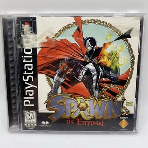 Spawn: The Eternal (Sony PlayStation 1 PS1, 1997) Super Rare - Tested Works - Picture 1 of 7